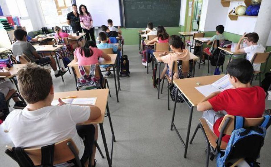 STEs-i reivindica más medios, menos ratios y más docentes para una educación pública de calidad