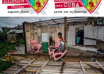 Campaña de donaciones solidarias para Pinar del Río culmina este 15 de noviembre: Euskadi-Cuba