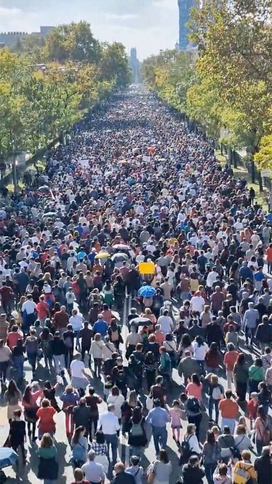 670.000 personas tomaron Madrid exigiendo sanidad pública, universal y de calidad