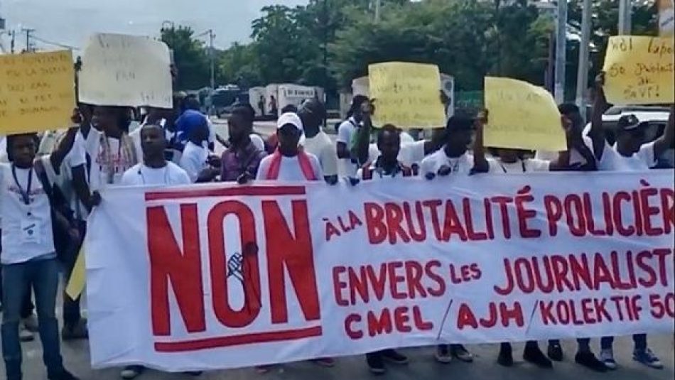 Marchan en Haití contra asesinatos de periodistas