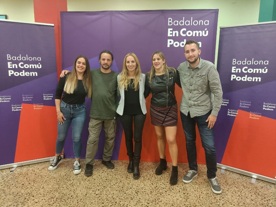 Aïda Llauradó presenta la llista de Badalona En Comú Podem per les Eleccions Municipals 2023