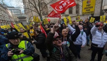 Los Laboristas culpan al Gobierno de ola de huelgas en Reino Unido