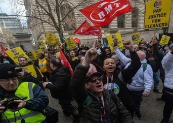 Los Laboristas culpan al Gobierno de ola de huelgas en Reino Unido