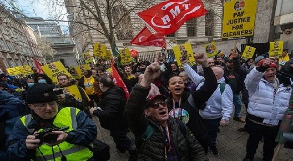 Los Laboristas culpan al Gobierno de ola de huelgas en Reino Unido