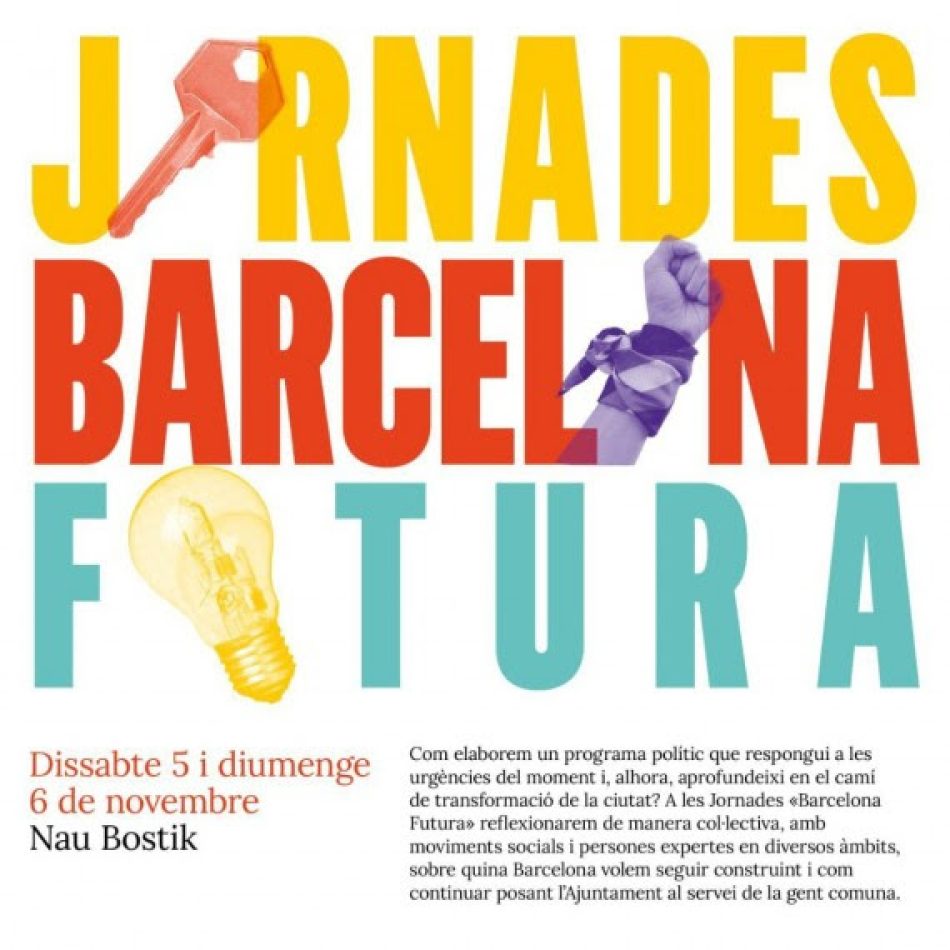 Jornades programàtiques de BComú ‘Barcelona Futura’