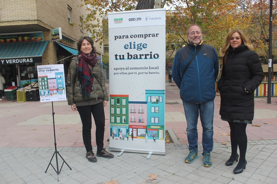 Esta Navidad, “para comprar elige tu barrio”: la FRAVM promueve el comercio en las tiendas de cercanía