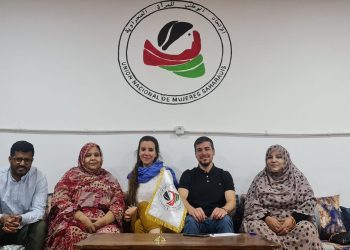 García Gascón y María Porcel visitan los campamentos saharauis para “coordinar ayuda” y exigir a la Junta que “se posicione con su lucha”