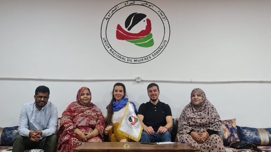 García Gascón y María Porcel visitan los campamentos saharauis para “coordinar ayuda” y exigir a la Junta que “se posicione con su lucha”