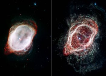 El Webb revela que hasta cinco estrellas dieron forma a la nebulosa del Anillo Sur