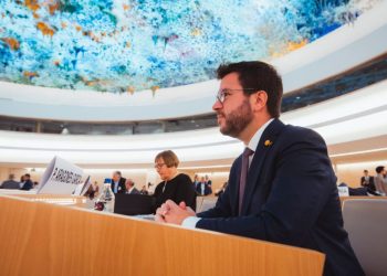 Aragonès defensa el català davant l’ONU: “Cal assegurar que tothom pugui viure amb plenitud i normalitat a través de la seva llengua”