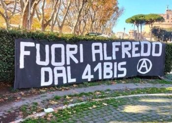 CGT muestra su solidaridad con el anarquista Alfredo Cóspito, en huelga de hambre contra el sistema carcelario italiano