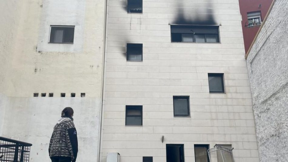 Asamblea de Vivienda de Villalba (AVV) denuncia como SAREB ha aprovechado un incendio provocado para desalojar ilegalmente a más de 40 personas