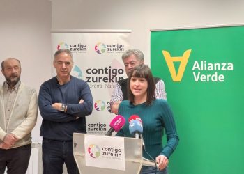 Juantxo López de Uralde presenta Alianza Verde en Navarra