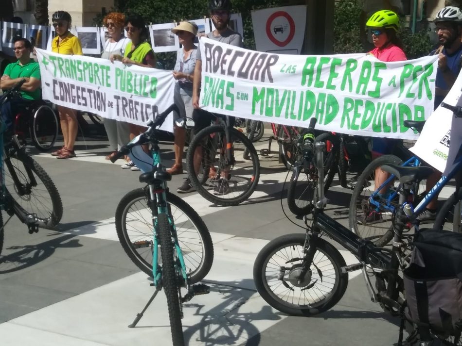 Verdes Equo manifiesta que la zona de bajas emisiones  impulsada por el ayuntamiento de Almería es decepcionante