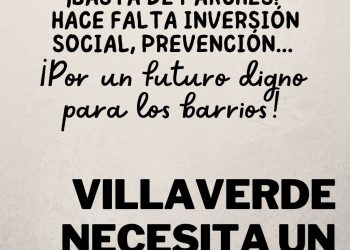 Asociaciones vecinales de Villaverde (Madrid) piden un Plan Especial para la Juventud que acabe con las bandas juveniles violentas y la crisis social