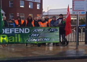 Ferroviarios británicos inician otra huelga de 48 horas