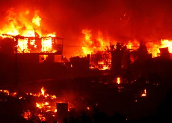 Dos muertos y 125 hectáreas arrasadas por un incendio en Viña del Mar, Chile