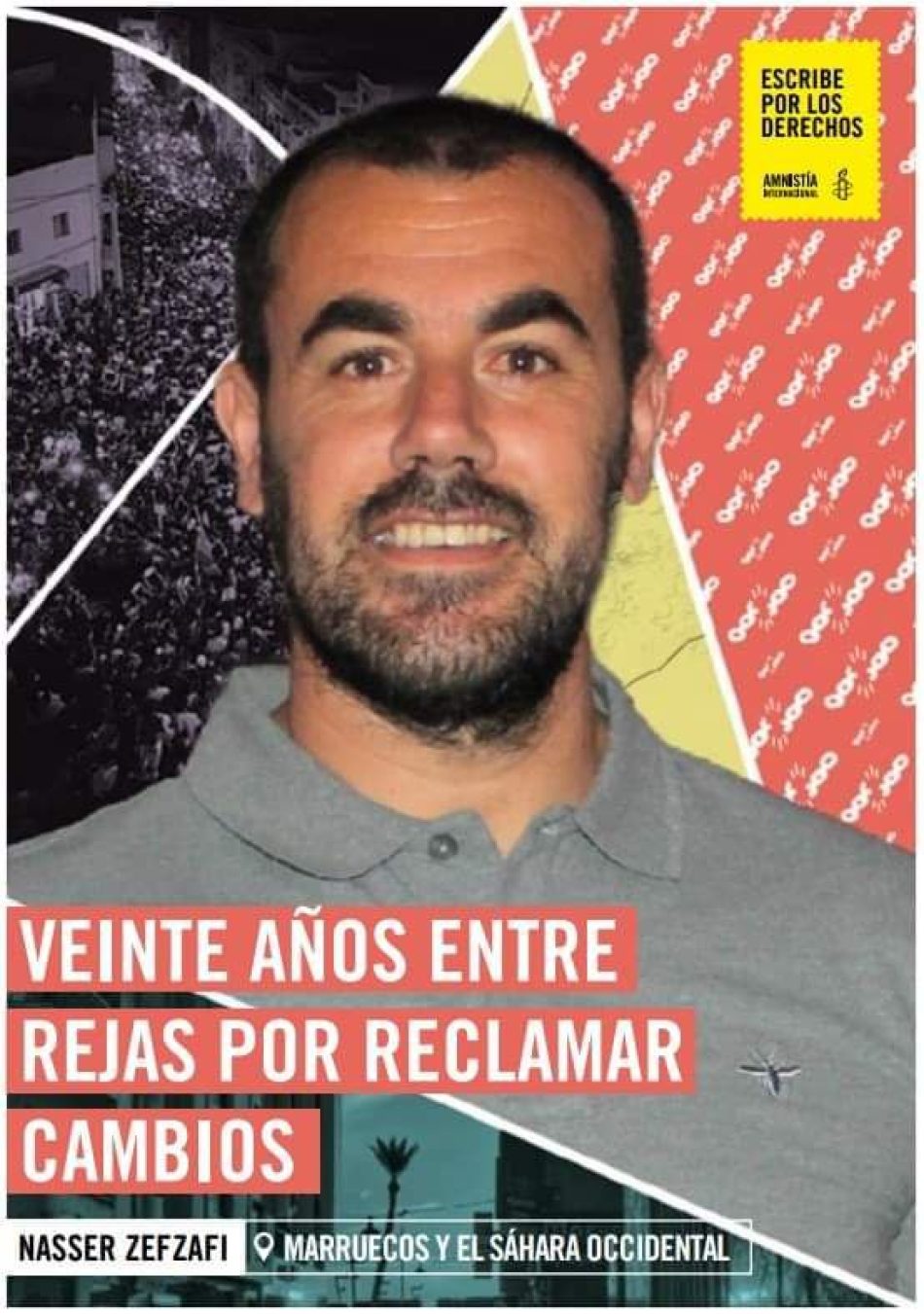 CGT envía una carta al Gobierno de Marruecos para exigirle la libertad de Nasser Zefzafi, miembro del Movimiento Popular Rifeño por la libertad y justicia en el Rif