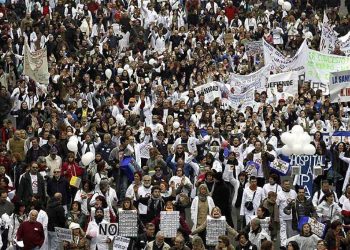 Madrid acoge la 97ª Marea Blanca contra el deterioro de la sanidad pública el domingo 15 de enero