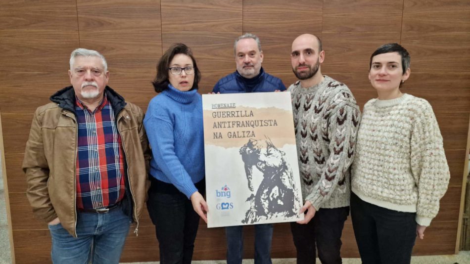 BNG presenta o Manifesto e Homenaxe á Guerrilla Antifranquista na Galiza e á súa Loxística