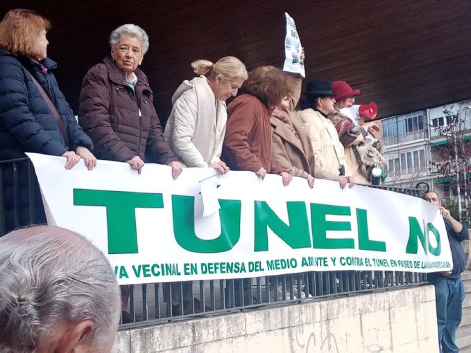 Comunidades de vecinos afectadas por el túnel de la calle Padre Damián (Madrid) denuncian errores técnicos en el proyecto