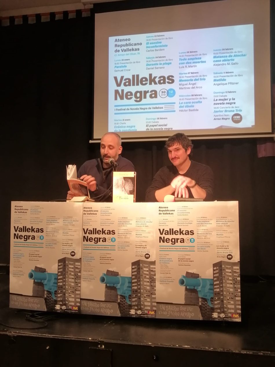 Se inaugura Vallekas Negra, el primer festival de novela negra de Vallecas