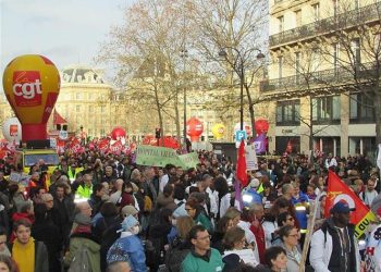 Nueva jornada de protestas en Francia contra reforma de jubilación