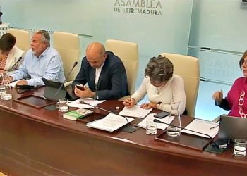 La Plataforma contra la Contaminación de Almendralejo lleva a la Asamblea de Extremadura el problema del agua potable en ese municipio
