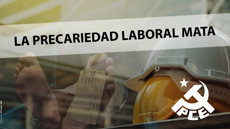 Primera muerte del año por siniestralidad laboral en Aragón