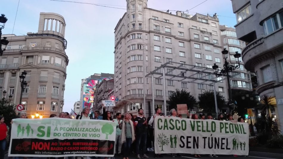 Plataformas cidadás de Vigo convocan unha protesta conxunta co lema «Vigo somos todxs»