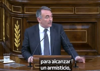 Enrique Santiago reclama a Sánchez en el Congreso que “la paz en Europa sea el eje de la Presidencia española de la UE” porque “nada merece más la pena que acabar con una guerra”