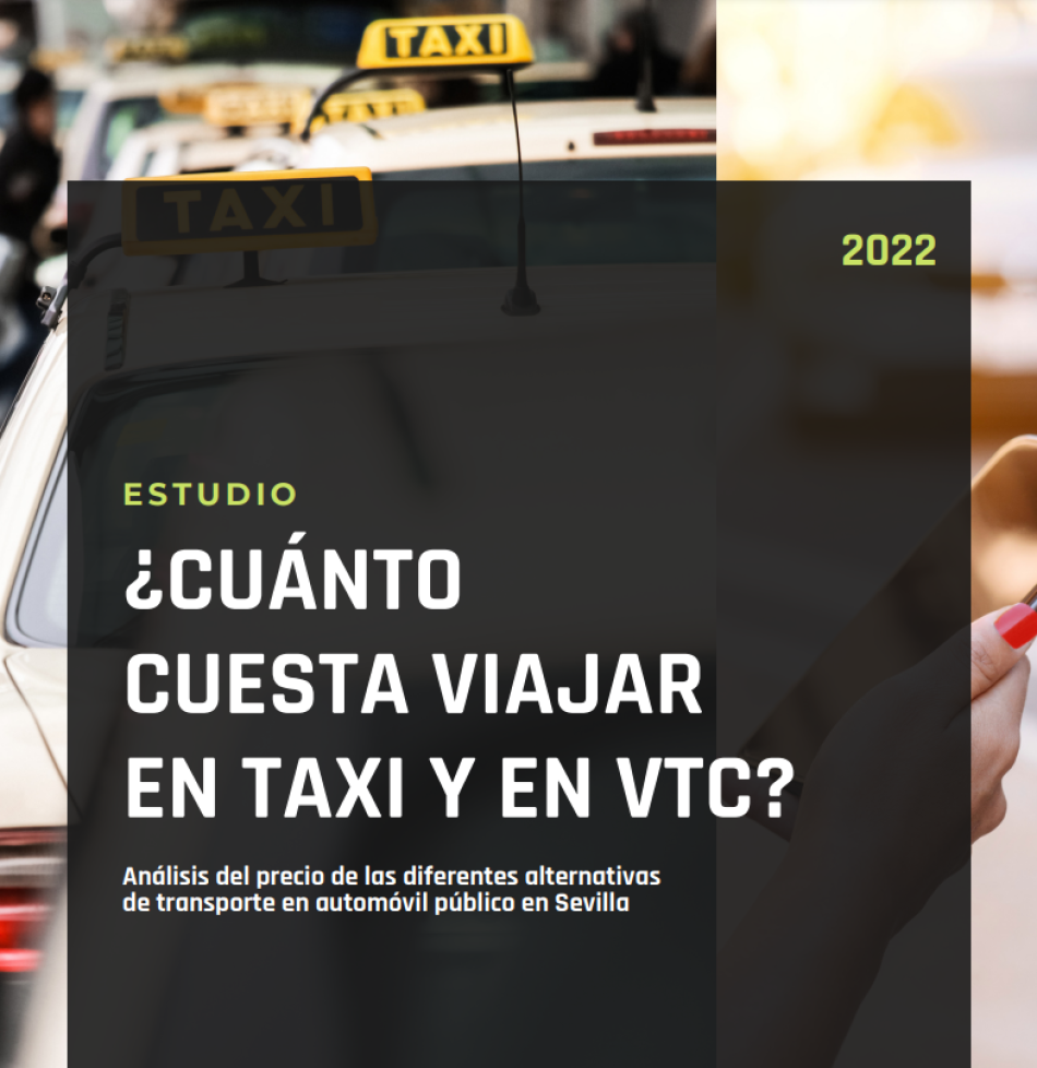Un análisis de FACUA Sevilla detecta precios en las VTC hasta un 57% más caros que en el taxi