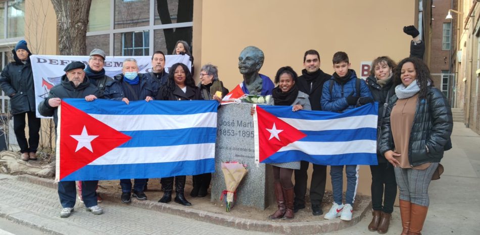 En Pontevedra, Barcelona, Málaga, Tenerife y Valencià se realizaron actos de homenaje a Martí en su 170 natalicio