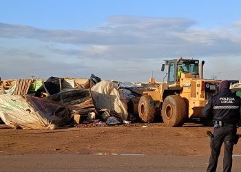 Adelante Andalucía pide una alternativa habitacional para las 500 personas que han perdido sus casas en un poblado de Níjar