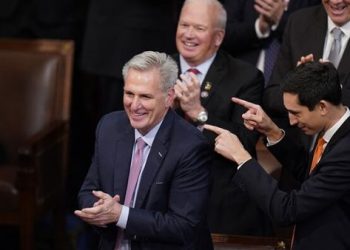 Finaliza el bloqueo del legislativo estadounidense con la elección de Kevin McCarthy