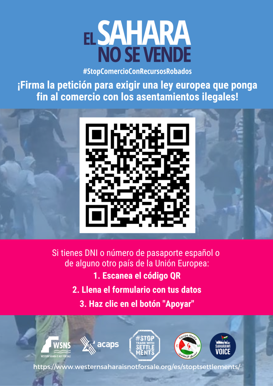 La petición de prohibición del comercio de la UE con los asentamientos ilegales de los territorios Ocupados sigue adelante