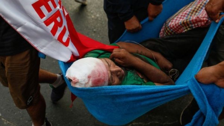 Jornada de protestas en Lima, Perú, fue marcada por violenta represión policial