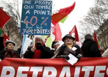 Una encuesta del IFOP muestra que el 68% de los franceses están en contra de la subida de edad de jubilación