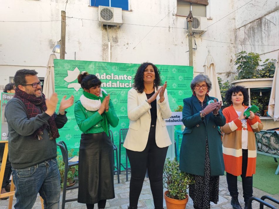 Teresa Rodríguez: “Presentamos a Sandra Heredia, la candidata de los barrios de Sevilla”