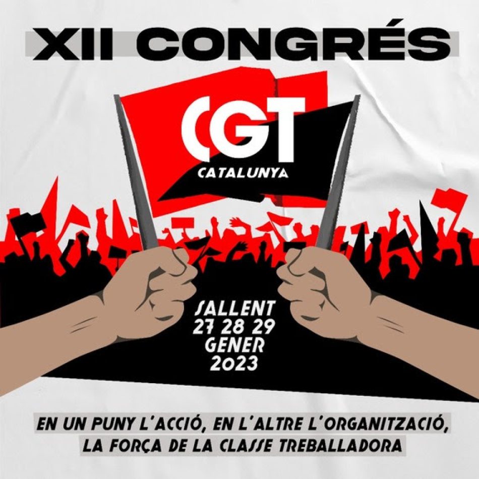 El XIIè Congrés de la CGT Catalunya es celebrarà a Sallent