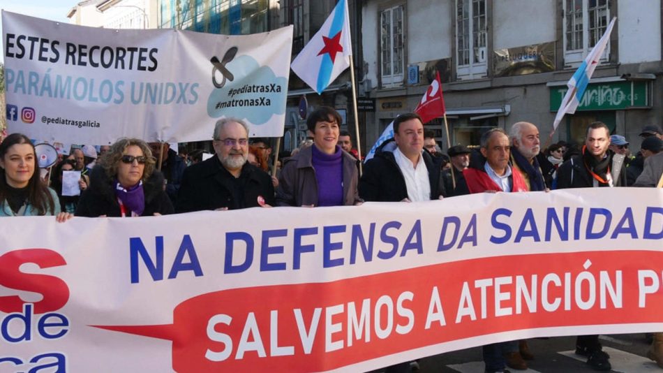 Ana Pontón: “O PP debe escoitar á cidadanía que está na rúa defendendo a sanidade pública con dignidade e corazón”