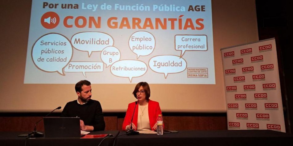 CCOO anuncia movilizaciones contra el recorte de derechos al personal de la AGE