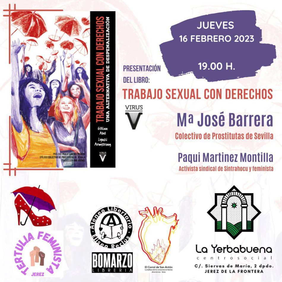 Presentación del libro «Trabajo sexual con derechos. Una alternativa de despenalización»