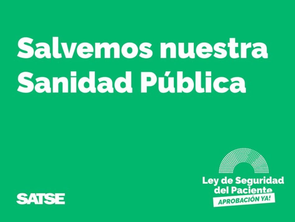 80 prórrogas que convierten al Congreso en un “agujero negro” para poder garantizar la seguridad de los pacientes