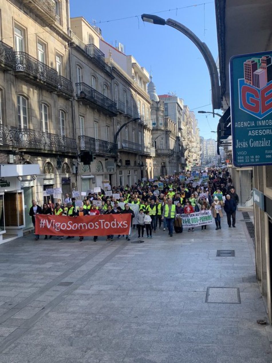 Asistencia al pleno como parte del movimiento VigoSomosTodxs