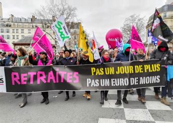 Masivo seguimiento de la huelga en Francia contra la reforma de las pensiones