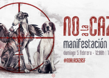Ecologistas en Acción de la Comunidad de Madrid se adhiere a la manifestación convocada por la Plataforma No a la Caza el 5 de febrero