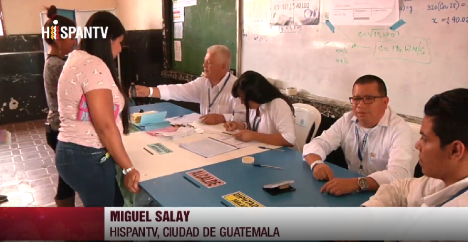 Denuncian ilegalidades dentro del proceso electoral en Guatemala