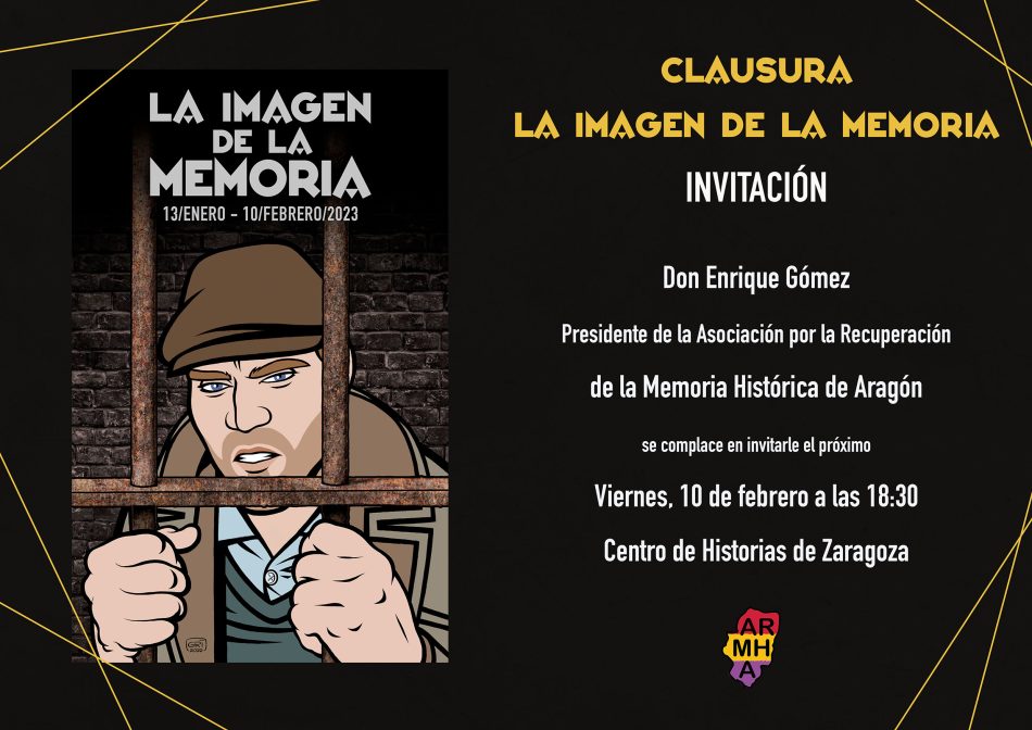 Este viernes se clausura la V edición «La Imagen de la Memoria» en el Centro de Historias de Zaragoza