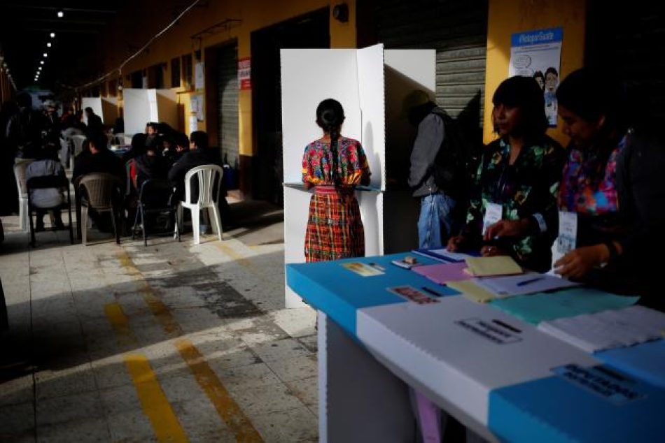 La izquierda guatemalteca cuestiona la transparencia del proceso electoral